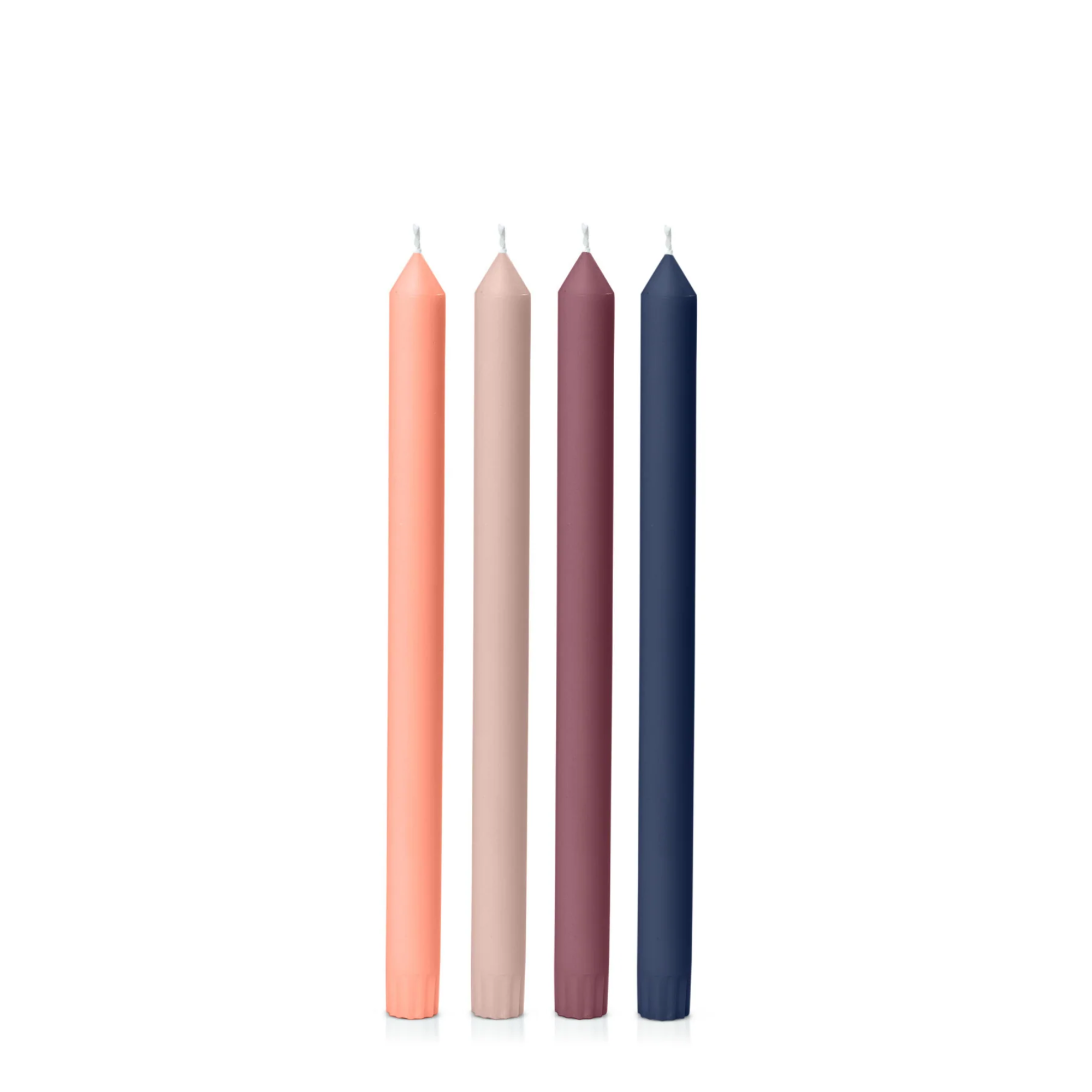 Jewel Tone 30cm Mixed Pack Dinner Candle
