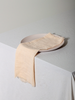 Blonde Frayed Edge Napkin