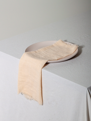 Blonde Frayed Edge Napkin