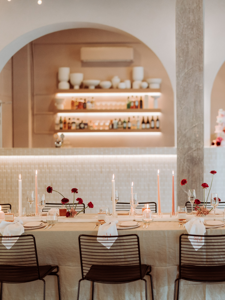 Nude 25cm Taper Candles