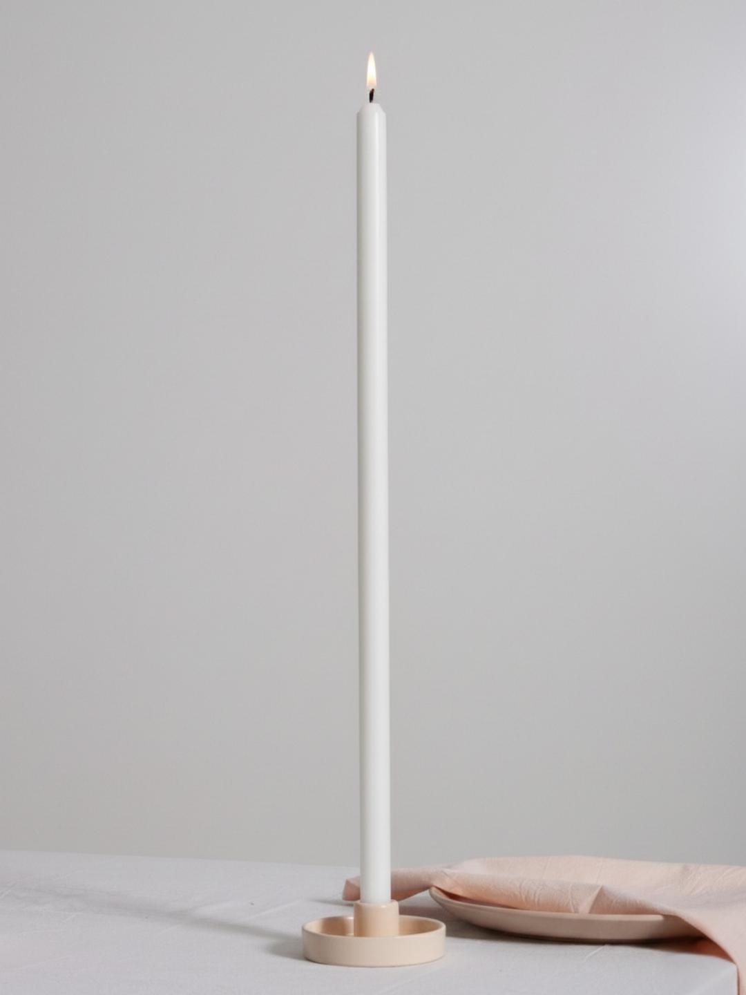 White 60cm Dinner Candles