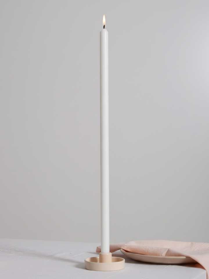 White 60cm Dinner Candles