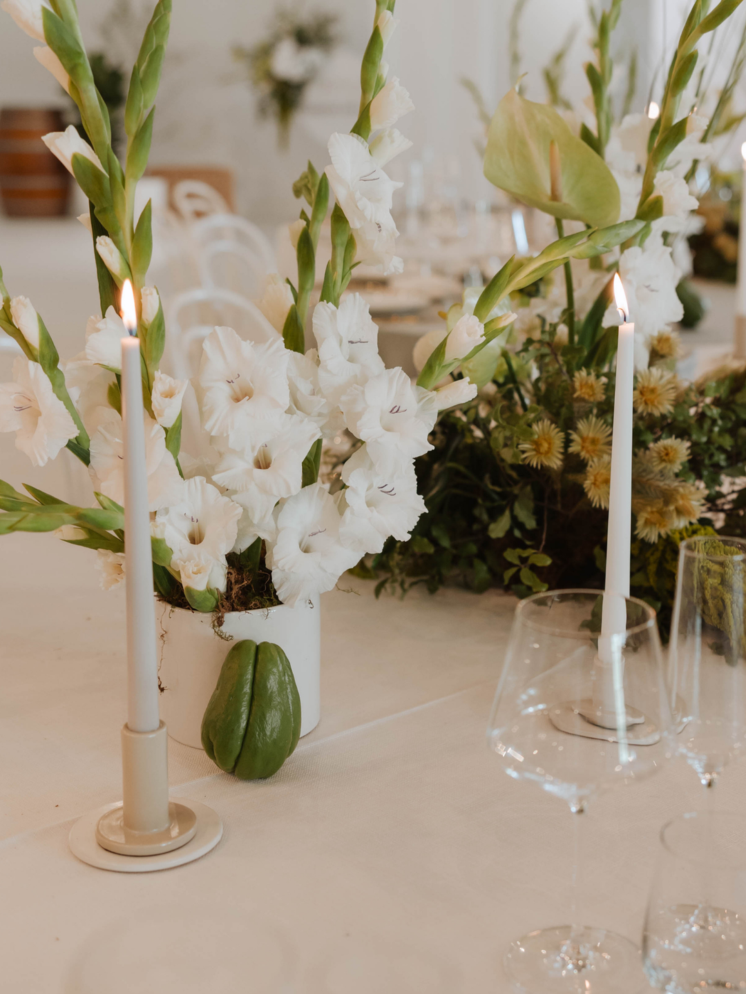 Valley Mist Orla Ceramic Candle Holder