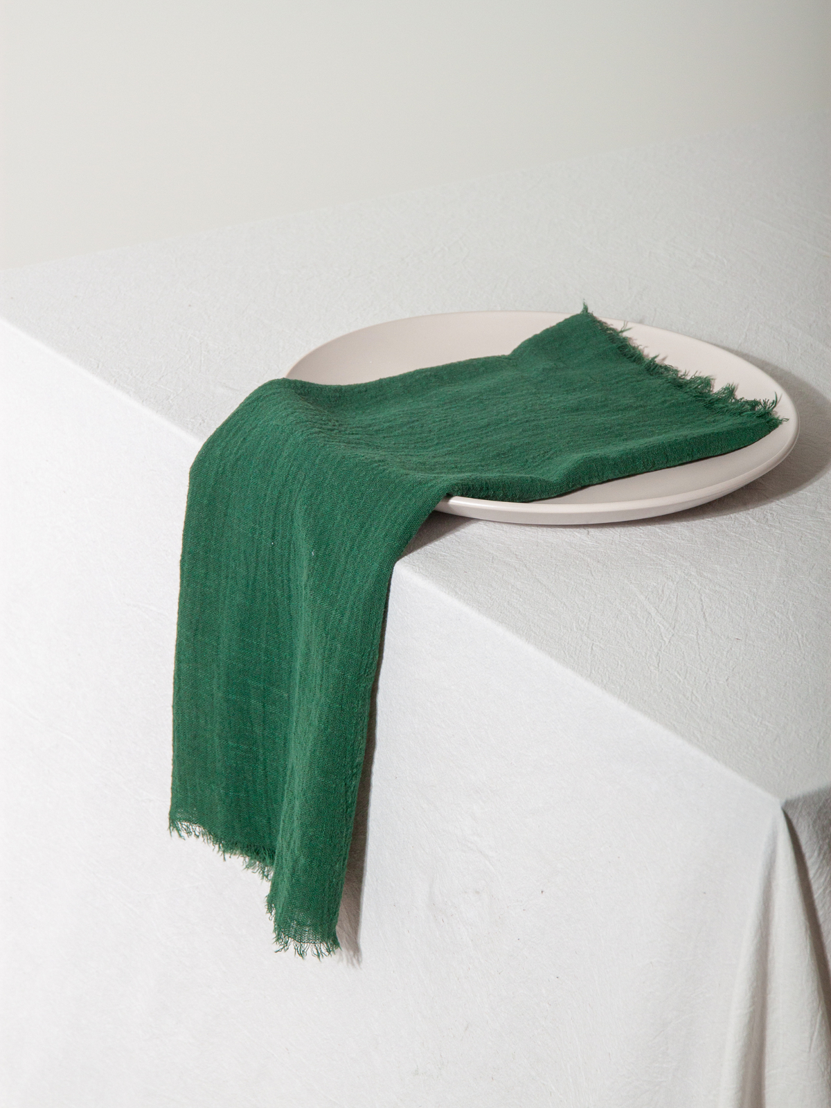 Pine Frayed Edge Napkin