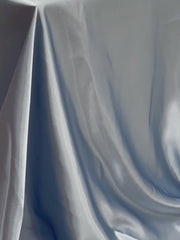 Powder Blue Satin Rectangle Tablecloth - Medium