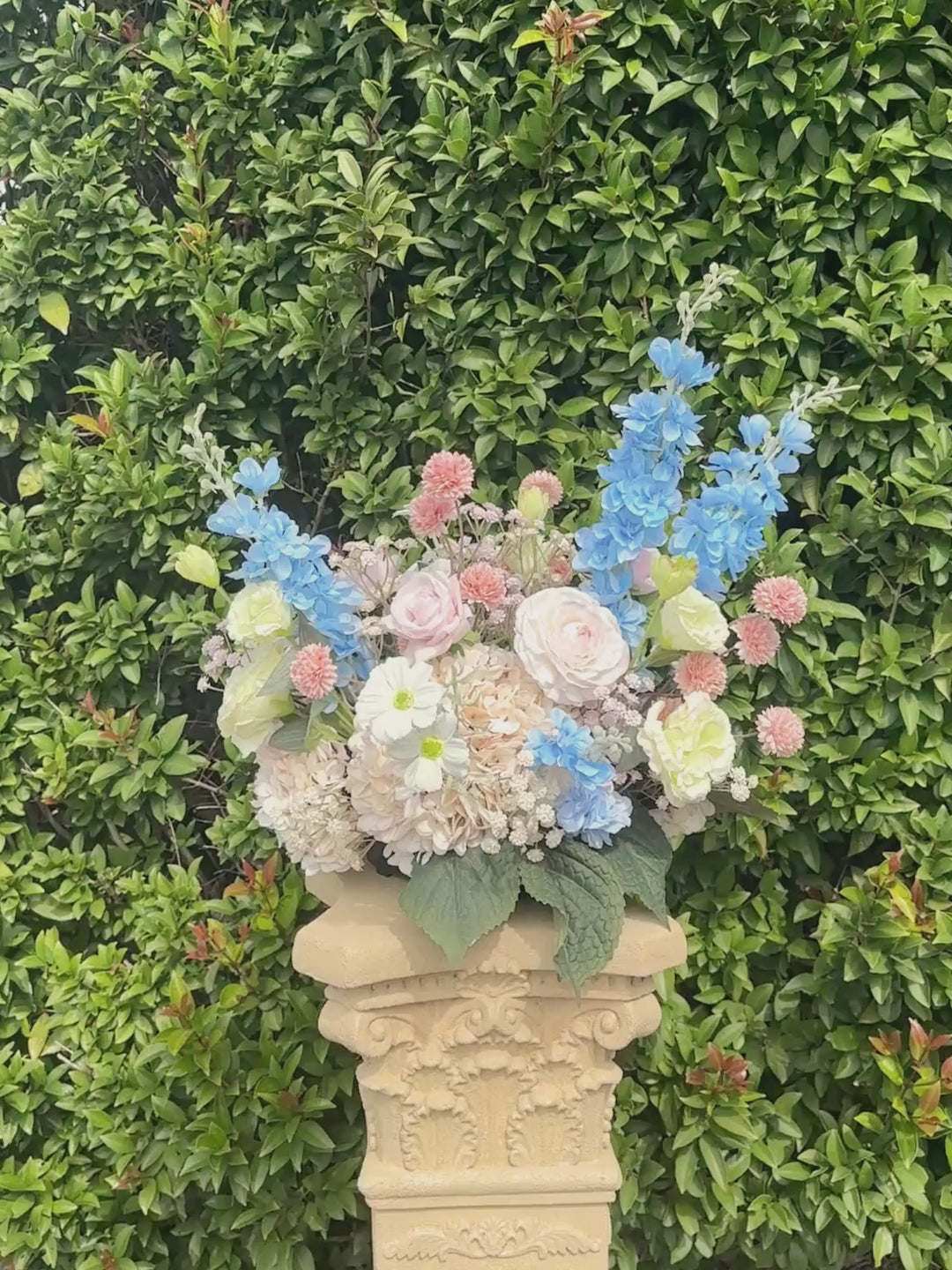 Spring Pastel Wedding Flower Cloud - Large