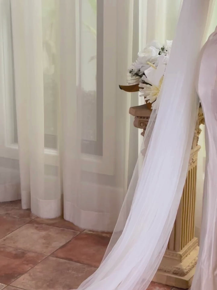 Classic White Wedding Cloud - Large