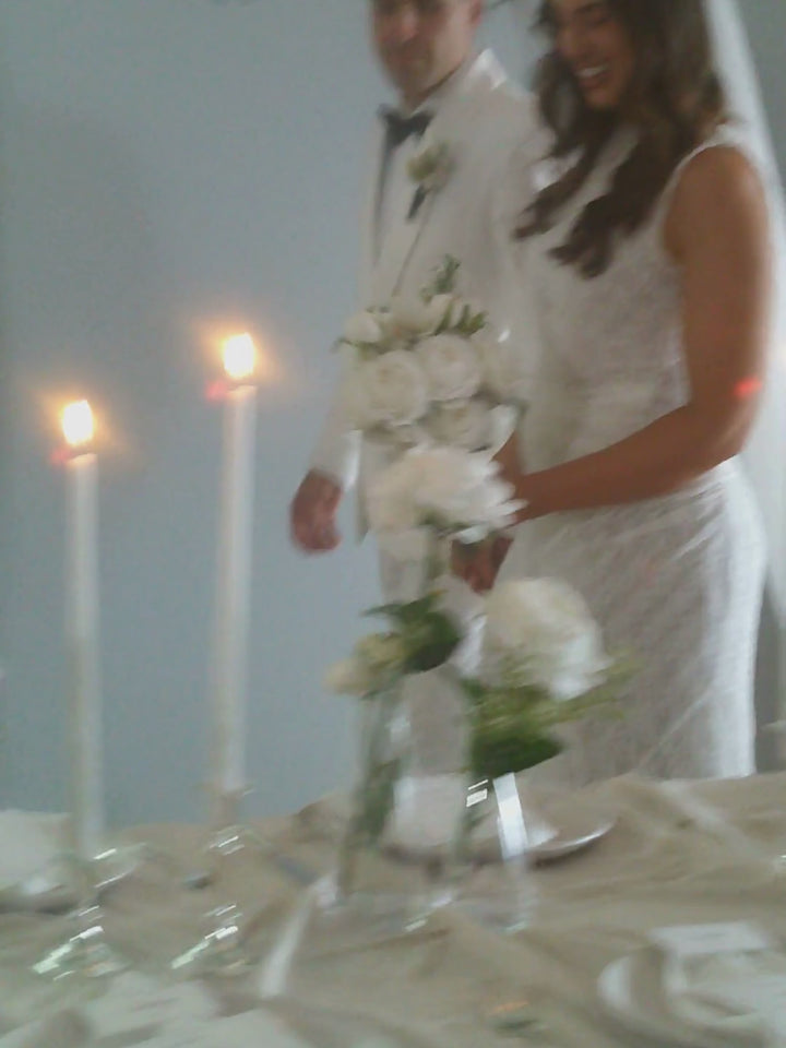 Classic White Wedding Bouquet